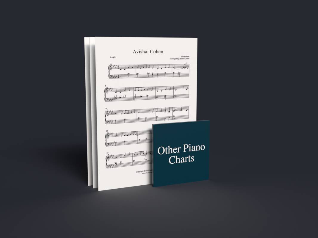 ‘Teivat Hazimra Nifredet’- Lead Sheet – Piano Chart